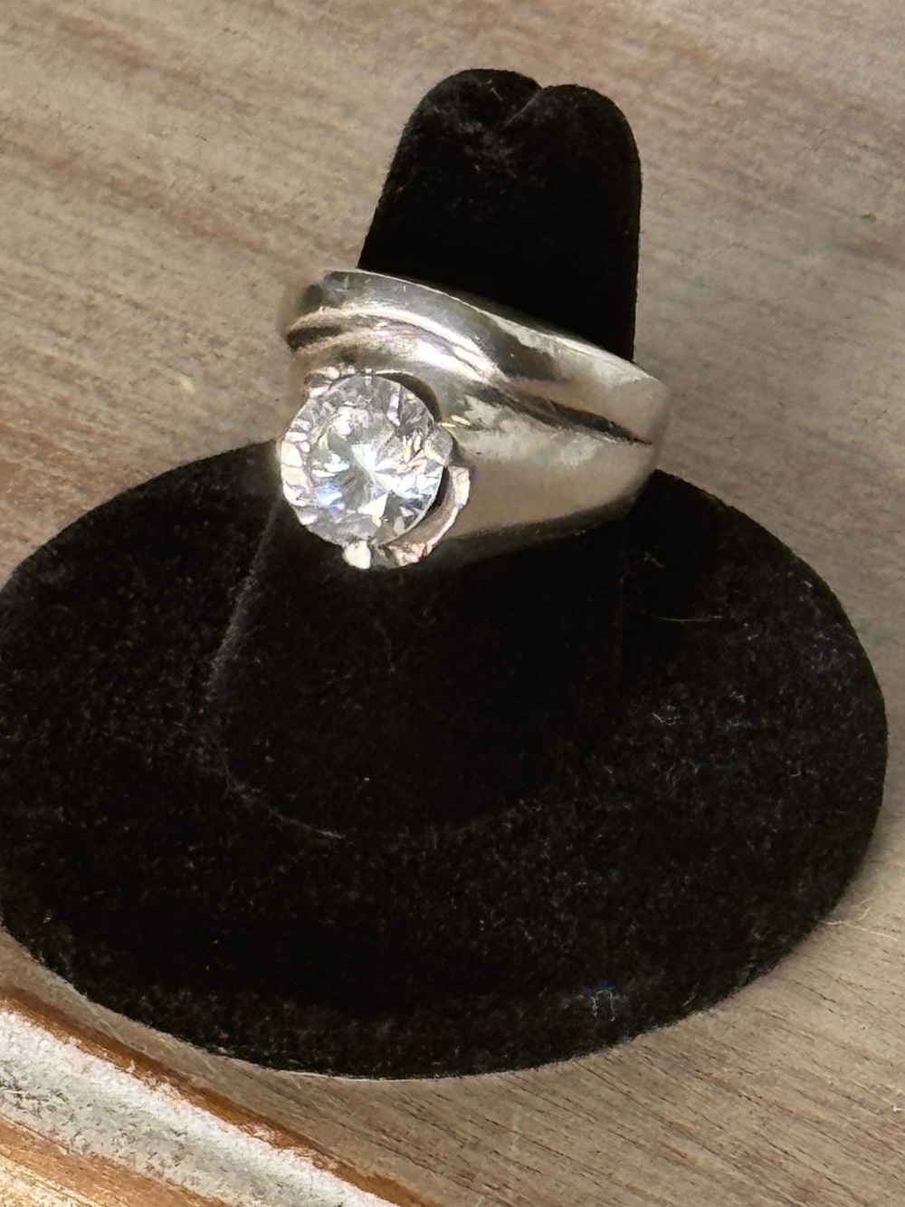 Sterling Silver Brilliant Cubic Zirconia Solitaire Ring - Classic Sparkle